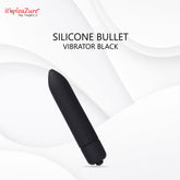 Black mini bullet vibrator - discreet and powerful